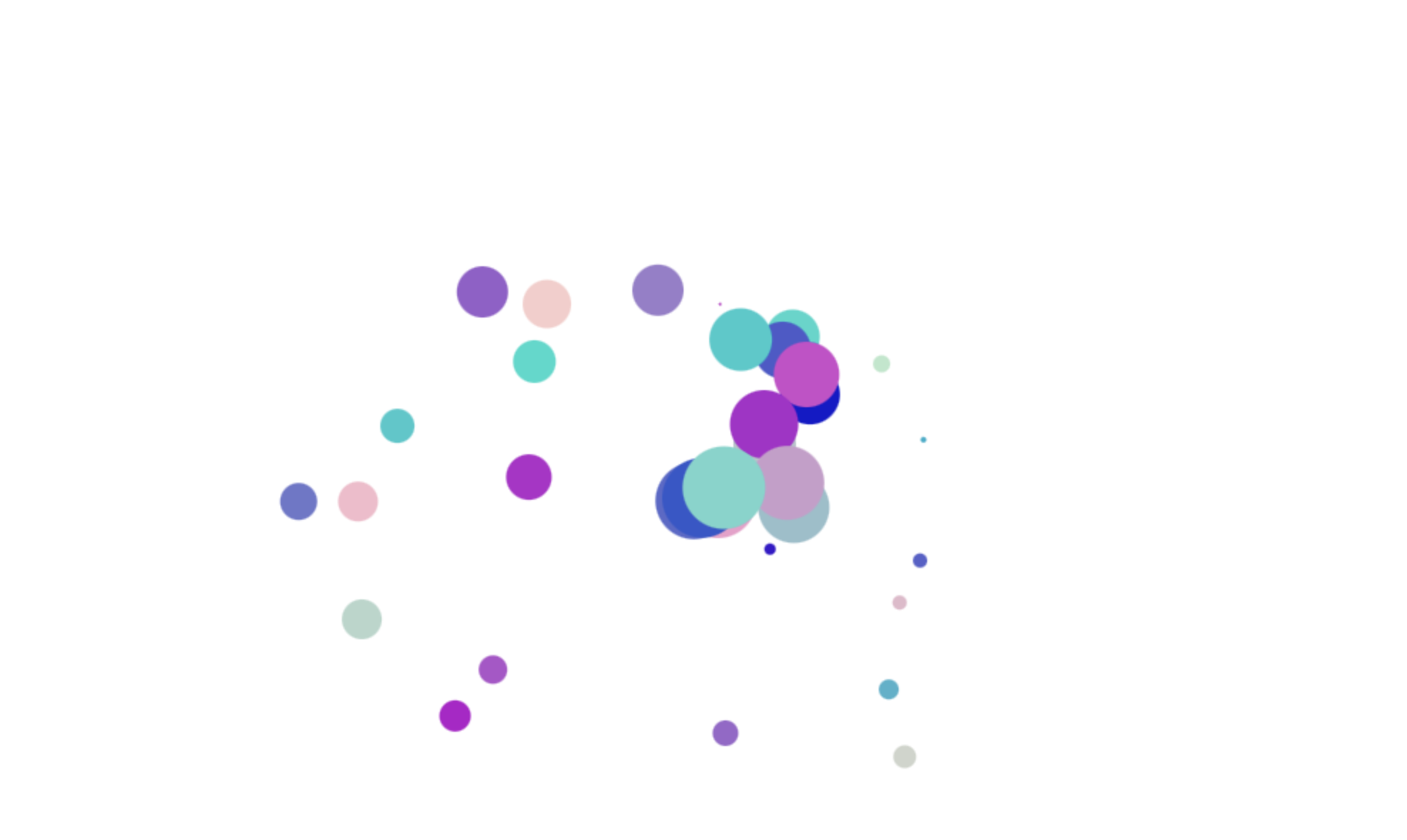 Canvas 鼠标移动炫彩小球 Canvas 鼠标移动炫彩小球